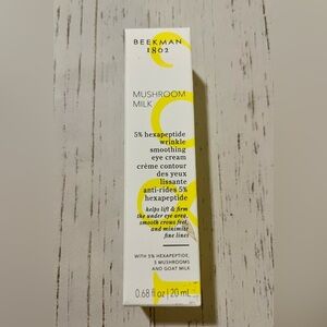 NIB 0.68 fl oz Beekman 1802 Mushroom Goat Milk Eye Cream